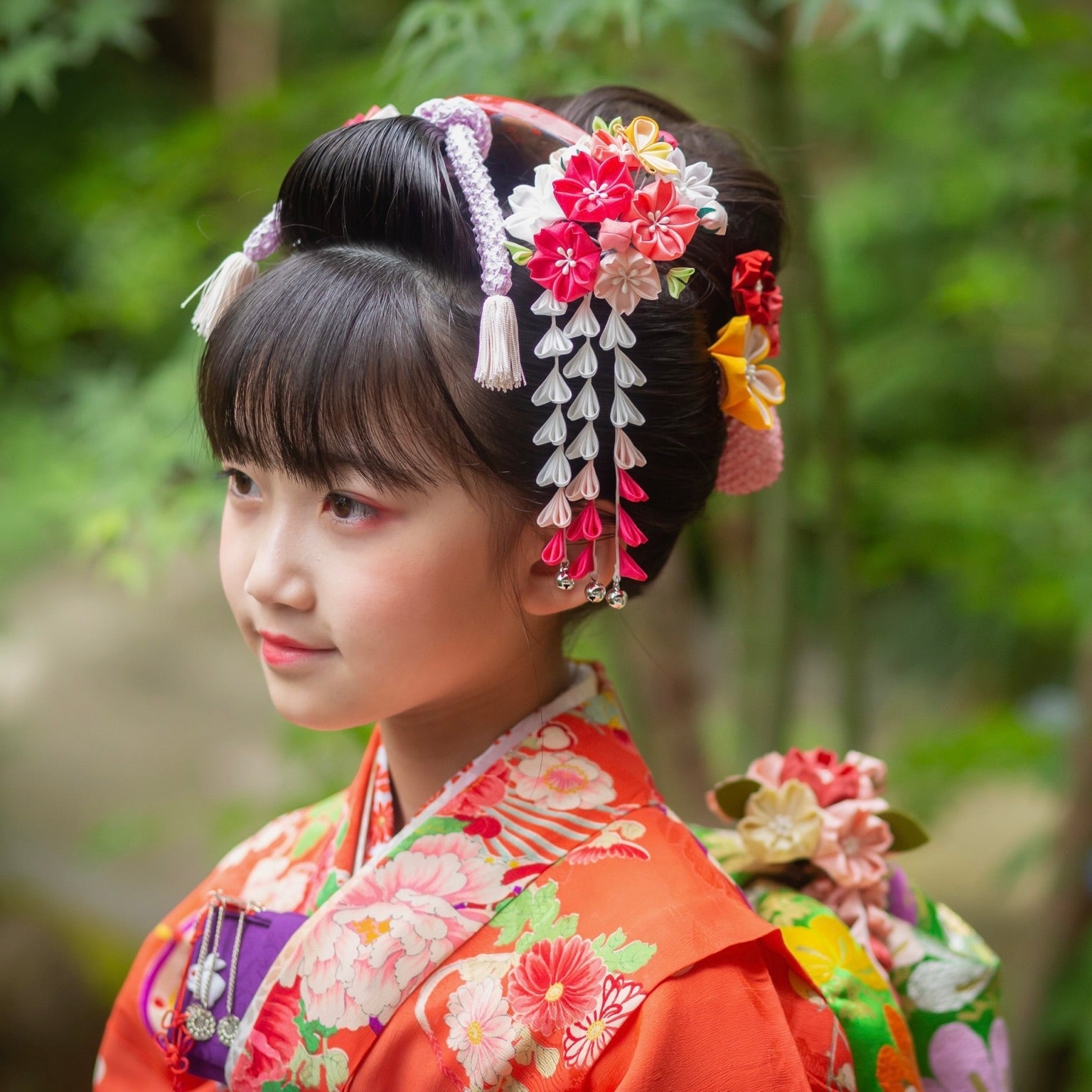 七五三髪飾り