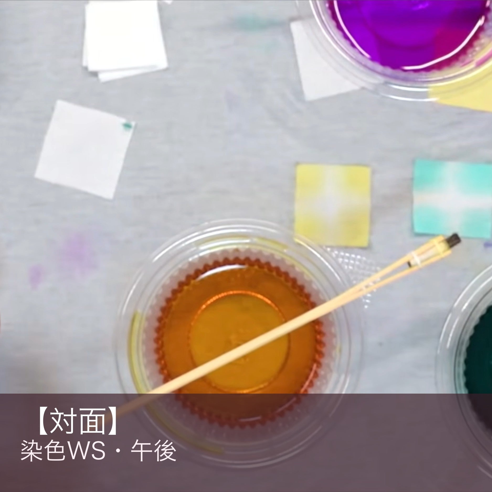 【午後】染色ワークショップ(対面)7/11土 ゲスト講師:中神染色店様