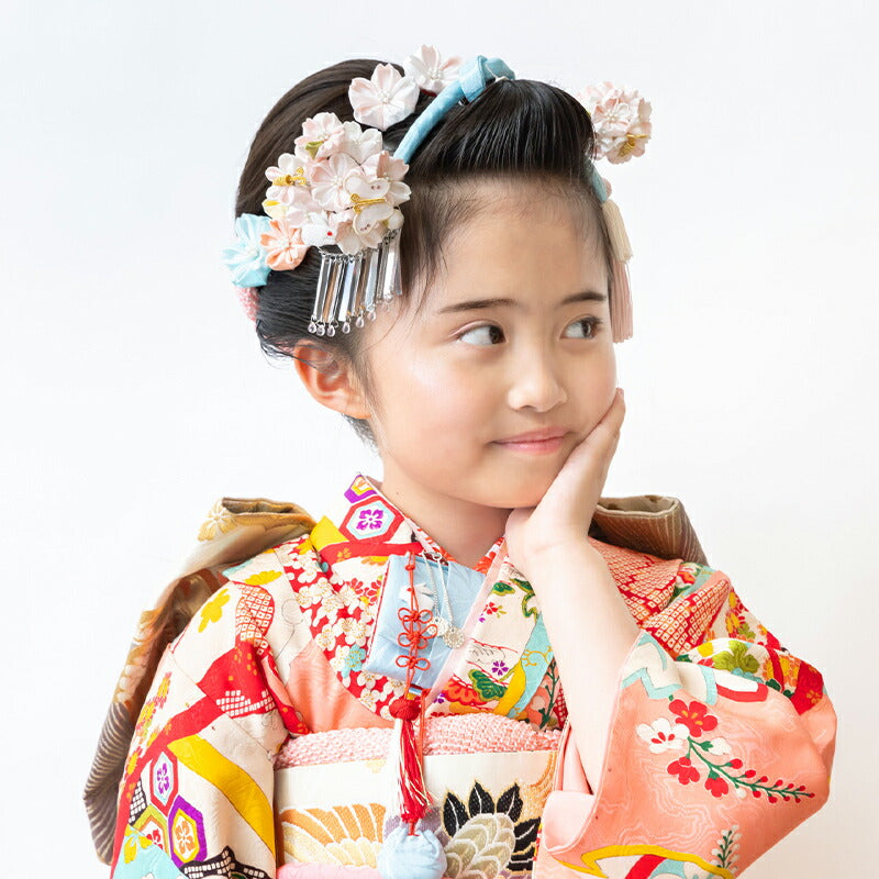 大きな桜ぼかしUピン