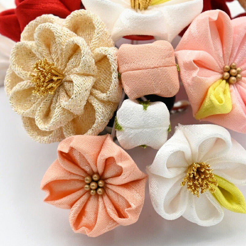 桜梅九輪クリップ