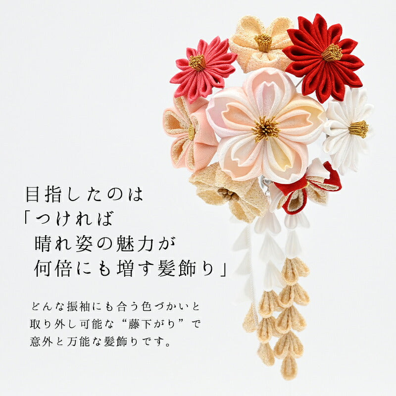 桜花束クリップ