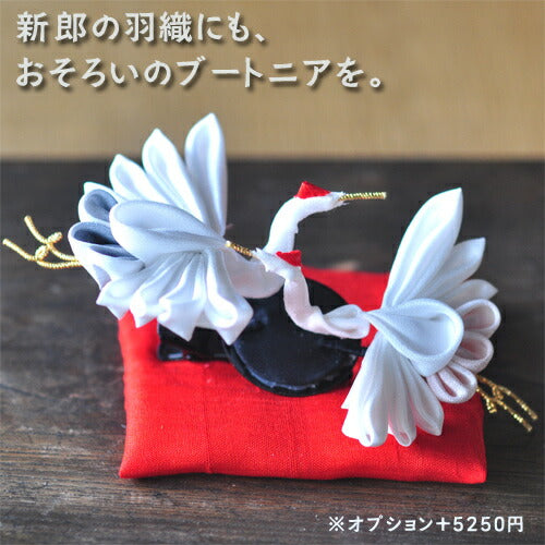 はなころもかんざし 夫婦鶴セット(桐箱付き) 9