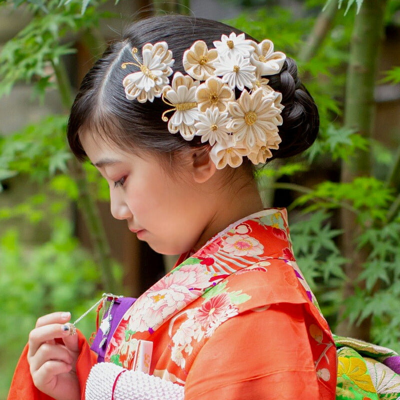金ちらし花束クリップ