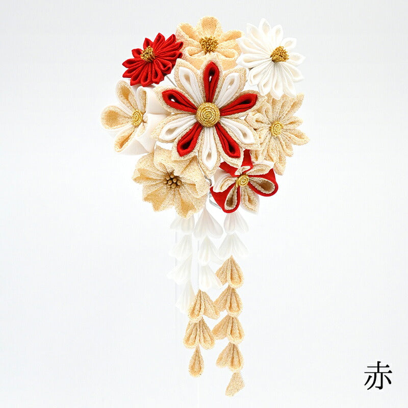 金ちらし花束 下がり付きクリップ