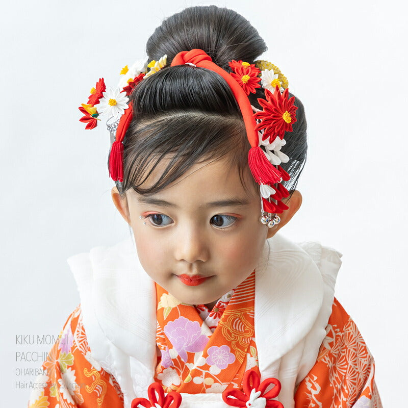 三歳・三段菊と紅葉のパッチンセット