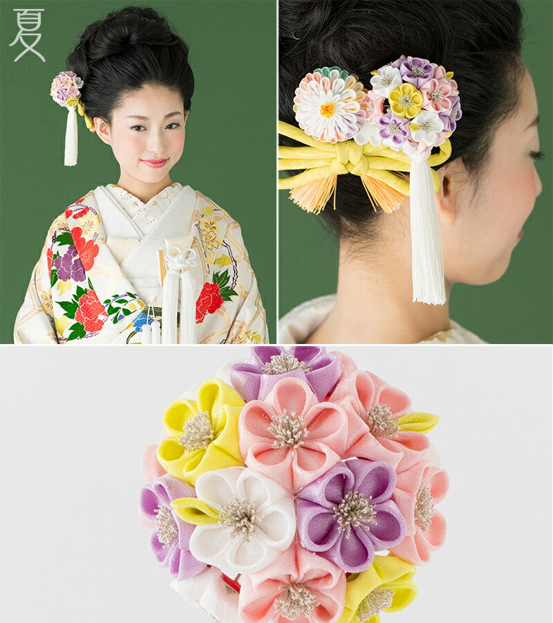 梅薬玉かんざし