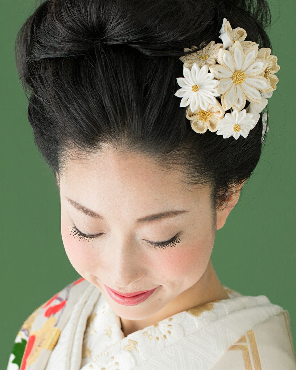 金ちらし花束クリップ