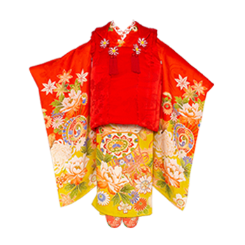 四季花に雅楽器